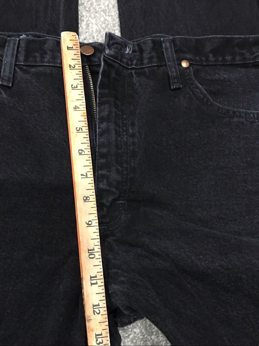 Wrangler Men's Black Bootcut Jeans 36x32 - Picture 5 of 7
